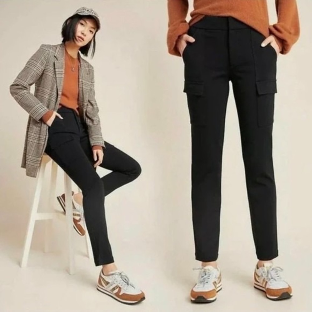 ANTHROPOLOGIE Essential Slim Knit Cargo Pants